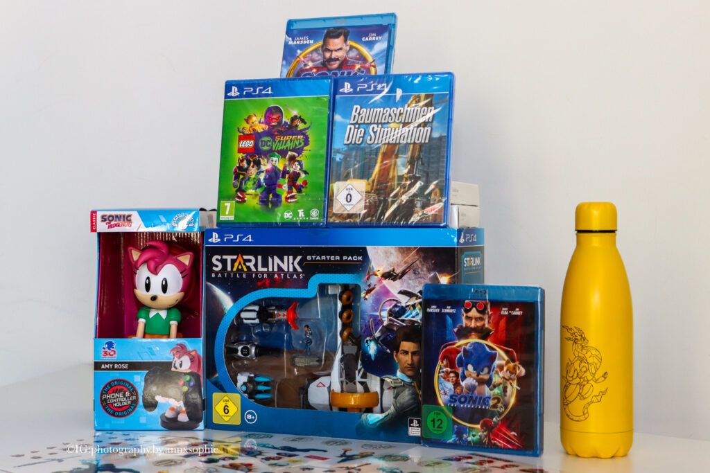 Games, DVD, Goodies zu Film und Game