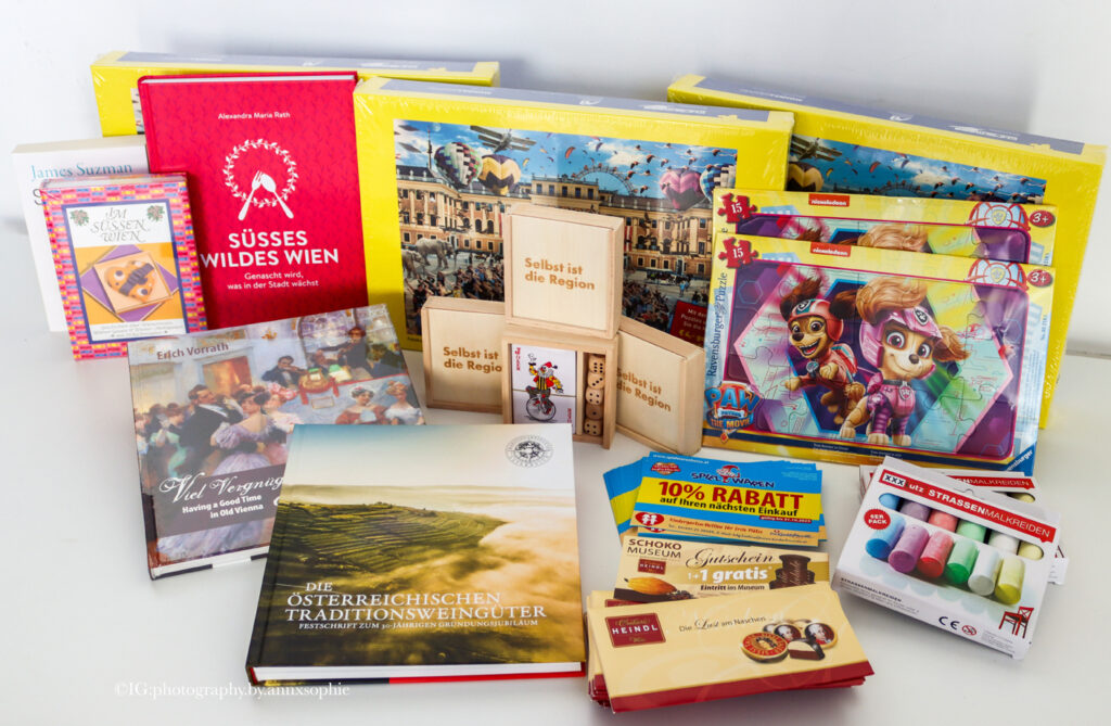 Gutscheine und Bücher