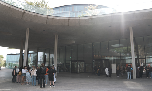 Der Financial Life Park (FLiP) am Erste Campus.