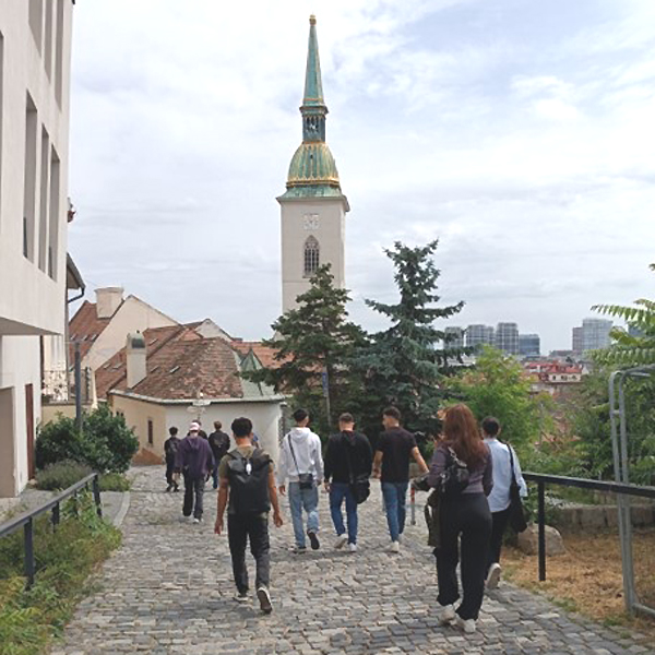 Auf dem Weg in die Altstadt.
