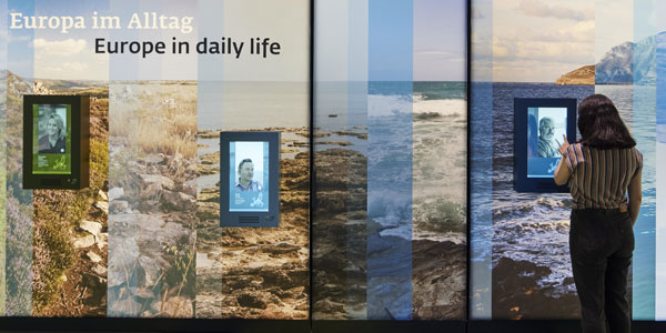 Interaktiv durch Europa.