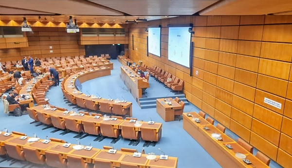 Konferenzraum der UNO-City.