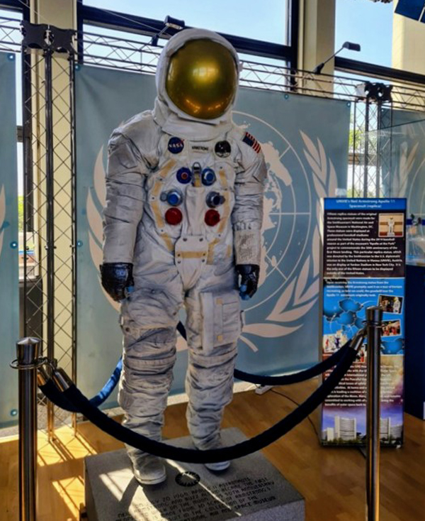Weltraumanzug von Neil Armstrong.