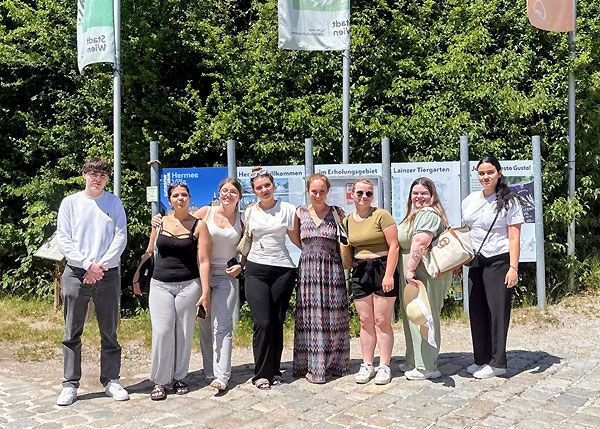 Schüler im Lainzer Tiergarten